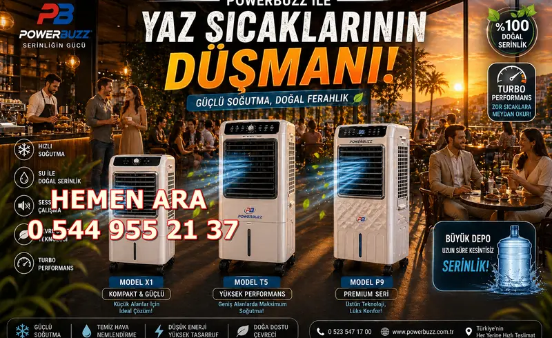Konser Alanları Nasıl Soğutulur Yüksek Kapasiteli Klima Ve Fan Sistemleri
