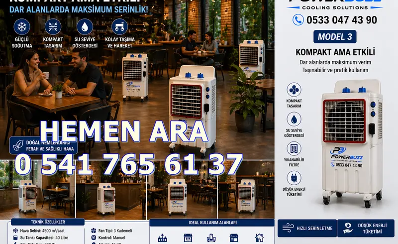 Nargile Cafe Açık Alanları Nasıl Soğutulur Duman Ve Sıcaklık İçin En Doğru Sistem
